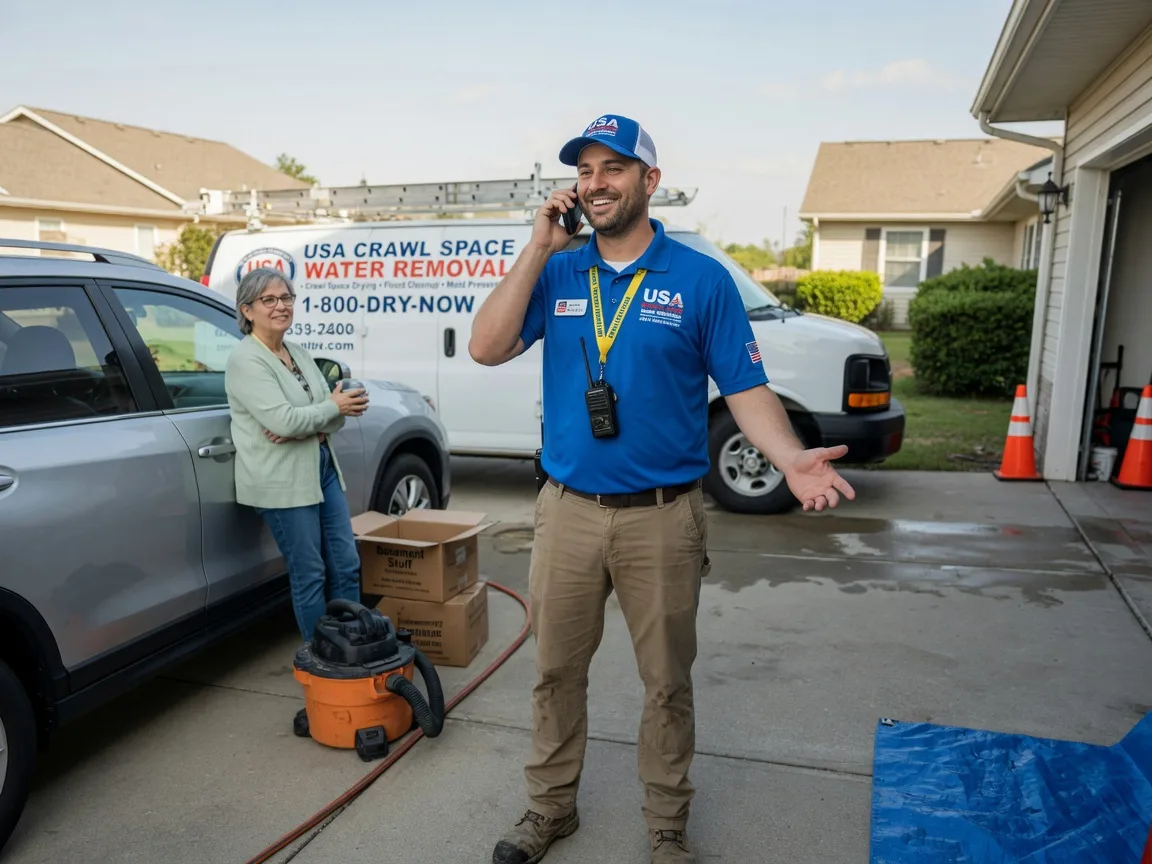 Crawl Space Water Removal Cumberland, VA FAQs